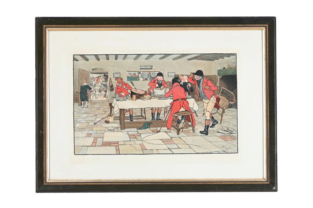CECIL ALDIN (BRITISH 1870-1935), THE FALLOWFIELD HUNT, SET OF SIX - Image 6 of 14