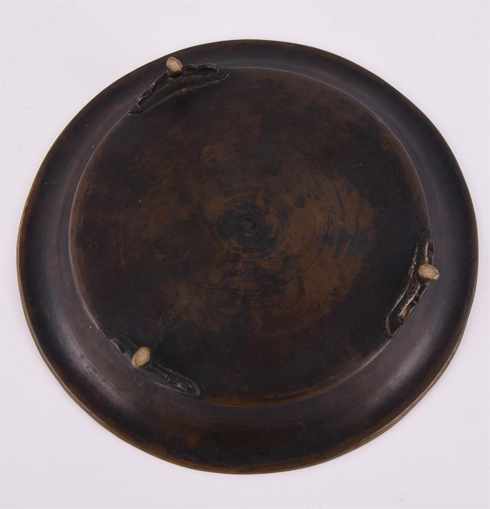 A Chinese Cloisonné three-footed censer stand - Image 6 of 8