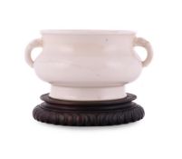 A Chinese Dehua censer