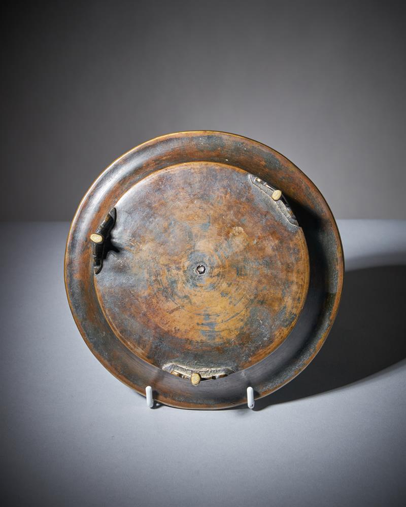 A Chinese Cloisonné three-footed censer stand - Image 3 of 8