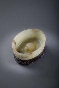 A Chinese white jade 'Tortoise' water pot