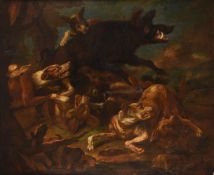 FOLLOWER OF FRANS SNYDERS, THE BOAR HUNT