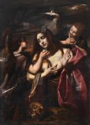 FOLLOWER OF SIMON VOUET, THE LAST COMMUNION OF THE MAGDALENE
