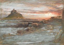 ALBERT GOODWIN (BRITISH 1845-1932), ST MICHAEL'S MOUNT
