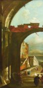 MANNER OF FRANCESCO GUARDI, A SET OF FOUR VENETIAN CAPRICCIOS (4)