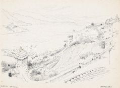 ALBERT GOODWIN (BRITISH 1845-1932), MONTE CARLO FROM MONACO