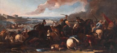 FOLLOWER OF PHILIPS WOUWERMAN, A CAVALRY SKIRMISH