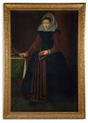 ENGLISH SCHOOL (17TH CENTURY), PORTRAIT OF JOANNA BOEVEY