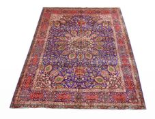 A TABRIZ CARPET, OF SAFAVID ARDEBIL DESIGN, approximately 390 x 302cm