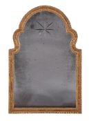 A GEORGE I CARVED GILTWOOD MIRROR, CIRCA 1725