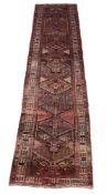 A HERIZ RUNNER, approximately 488 x 108cm