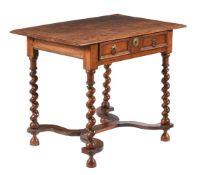 A WILLIAM & MARY WALNUT SIDE TABLE, CIRCA 1690