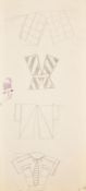 λ VARVARA STEPANOVA (RUSSIAN 1894-1958), TEXTILE DESIGN 3, STEP 3