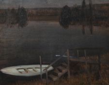 λ HAROLD SPEED (BRITISH 1872-1957), DUSK AT THE RIVER MORNING