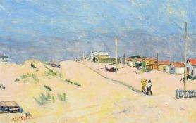 λ SIR NOËL COWARD (BRITISH 1899-1973), BEACH SCENE