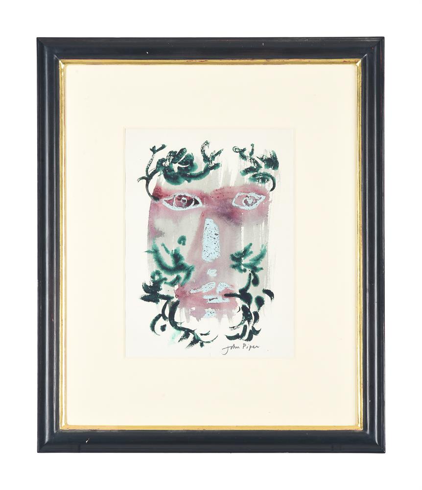 λ JOHN PIPER (BRITISH 1903-1992), FOLIATE HEAD - Image 2 of 3