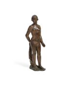 λ HERMANN HUBACHER (SWISS 1885-1971), STANDING NUDE