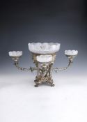 A GEORGE III SILVER EPERGNE