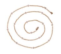 A DIAMOND SET CHAIN