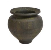 λ JENIFER JONES (BRITISH B. 1940), A STONEWARE JARDINIERE