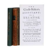 Ɵ DERHAM, WILLIAM, 'THE ARTIFICIAL CLOCK-MAKER. A TREATISE OF WATCH, AND CLOCK-WORK'