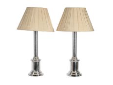 A PAIR OF TABLE LAMPS