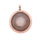 A GEORGE III GOLD LOCKET, CIRCA 1794 - Image 1 of 2