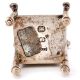 FIVE SILVER COLOURED MINIATURE CHAIRS - Image 2 of 5