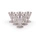 A SET OF SIX SILVER GOBLETS - Image 1 of 3