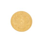 AUSTRIA, 1915, 4 DUCAT, RESTRIKE