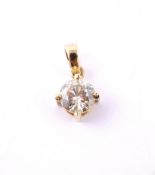 A DIAMOND PENDANT