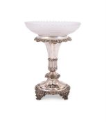 AN ELECTRO-PLATED CENTREPIECE