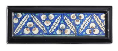 THREE DIYARBEKIR POTTERY TILES, EAST ANATOLIA, LATE 16TH CENTURY