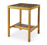 λ DUNCAN GRANT (BRITISH 1885-1978), A PAINTED TABLE