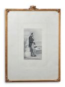 A GROUP OF FOUR PRINTS OF ROYAL INTEREST, INCLUDING: AFTER THORBURN, A PORTRAIT OF PRINCE ALBERT