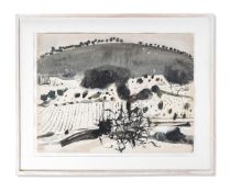 λ PIERRE HUMBERT (FRENCH 1929-2016), VINEYARD LANDSCAPE PROVENCE