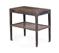 A PAINTED ASH AND FRUITWOOD CENTRE TABLE, CHINESE, FIRST HALF 19TH CENTURY