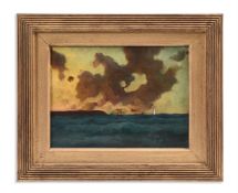 FRANK LEWIS EMANUEL (ENGLISH 1866-1948), SHIP AT SEA