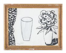 λ WILLIAM CROZIER (IRISH 1930-2011), FLOWERS AND VASE