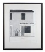 λ DAVID HOCKNEY (BRITISH B. 1937), THE FRENCH SHOP (SCOTTISH ARTS COUNCIL 122)