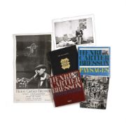 HENRI CARTIER-BRESSON (1908-2004), ASSORTED BOOKS AND EPHEMERA