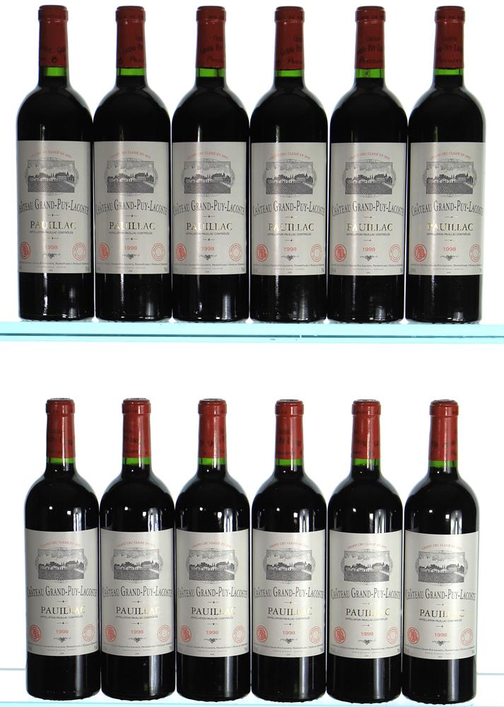 1998 Chateau Grand-Puy-Lacoste 5eme Cru Classe, Pauillac