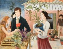 λ PATRICIA O'BRIEN (IRISH B. 1927), L'OFFERANDE