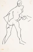 λ IVON HITCHENS (BRITISH 1893-1979), FIGURE STUDY