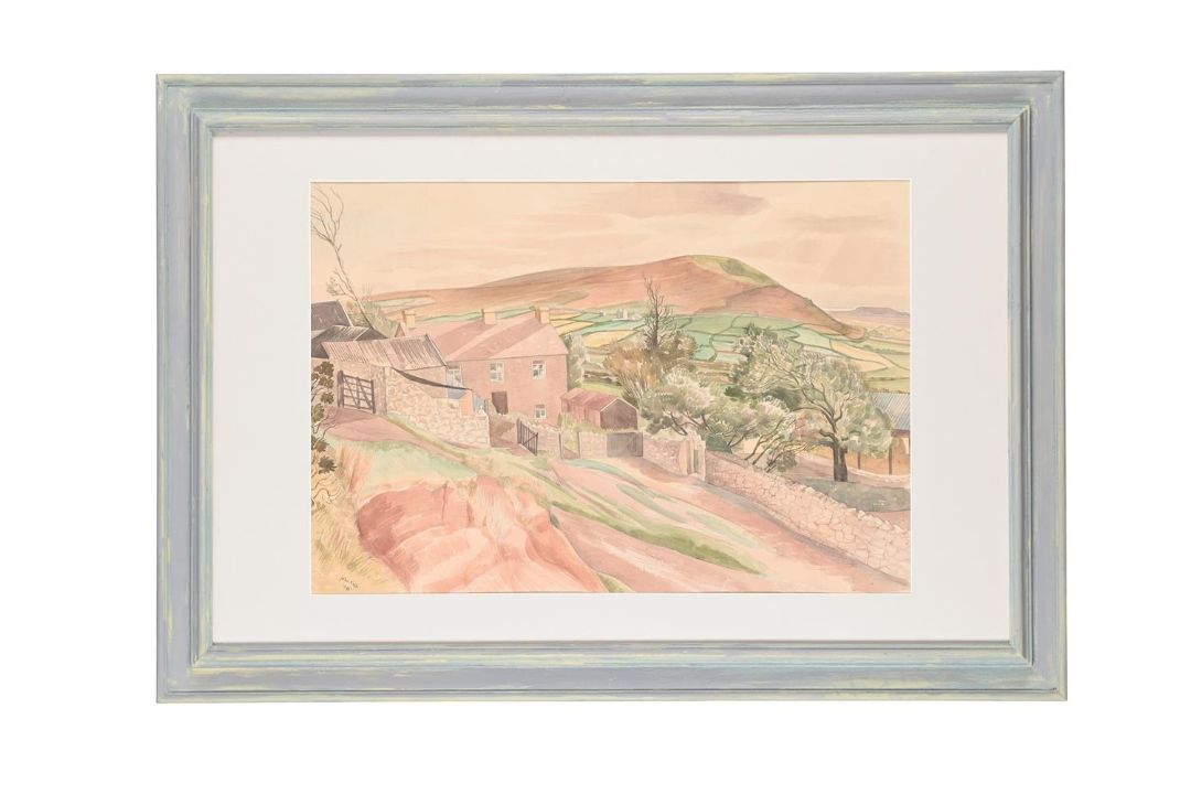 λ JOHN NASH (BRITISH 1893-1977), A WELSH FARM, LLANGENNECH - Image 2 of 3