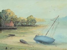 λ HELEN BRADLEY (BRITISH 1900-1979), WAITING FOR THE TIDE, ARNSIDE