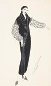 λ ERTÉ (FRENCH 1892-1990), HARPER'S BAZAAR - EVENING COAT