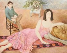 λ PATRICIA O'BRIEN (IRISH B. 1927), THE LESSON