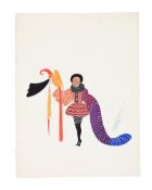 λ ERTÉ (FRENCH 1892-1990), LA FEMME ET LE DIABLE: UN NAIN DE L'ESPAGNOLE (2)