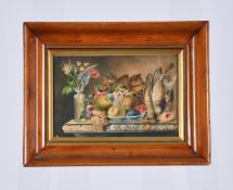 ENGLISH SCHOOL (20TH CENTURY), STILL LIFE WITH DEAD GAME AND FRUIT